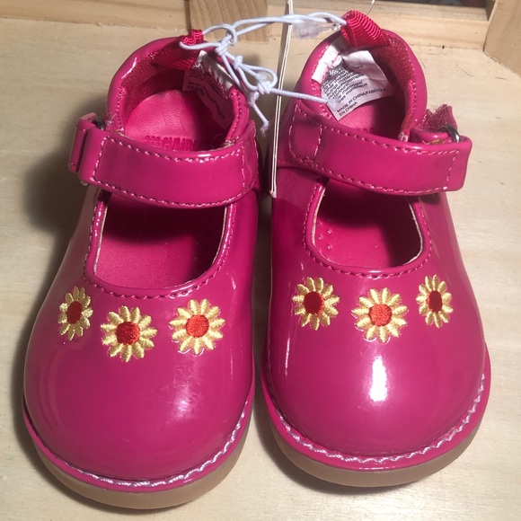 pink shoes with flowers